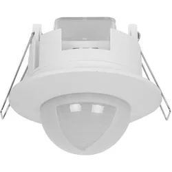 RELTECH Einbau-Präsenzmelder 240V/2000W(1000W) Reichweite bis Ø 20 m Präsenz bis Ø 6 m weiß