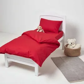 Homescapes Kinder-Spannbettlaken, 2er-Set, Ägyptische Baumwolle, 70/140 cm,