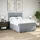 vidaXL Boxspringbett 140 x 200 cm Hellgrau