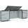 Floraworld Mülltonnenbox 233 x 101 x 134 cm grau