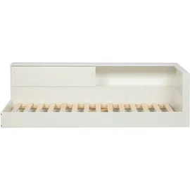 Tchibo Bettgestell Connect 90 x 200 cm Kiefer lackiert weiß