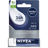 NIVEA Active Lippenpflegestift LSF15 transparent