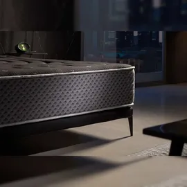 Moonia Premium Black Multizone SuperSoft Matratze, 27cm, 150x200cm - Moonia