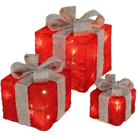 Hi LED beleuchtete Geschenkbox 3er Set