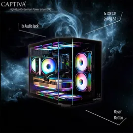 CAPTIVA Highend Gaming R99-503 14,8" SSD 500 GB 16 GB RAM AMD Ryzen 7 3,80 GHz