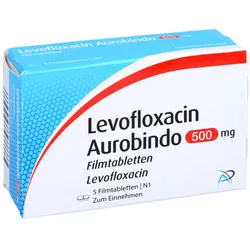 LEVOFLOXACIN Aurobindo 500 mg Filmtabletten 5 St