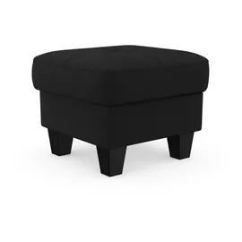 sit&more Stauraumhocker Belluci 58 x 48 x 58 cm Schwarz