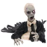 Europalms Halloween Zombie, animiert 43cm