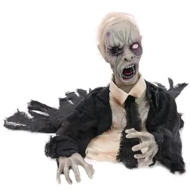 Europalms Halloween Zombie, animiert 43cm