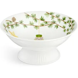 Kähler Hammershøi Christmas Bowl on stand Weiß 23 cm