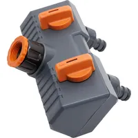 Primaster 2-Wege Verteiler für Gartenschlauch Ø 19 mm