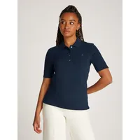 Tommy Hilfiger Poloshirt »1985 REG PIQUE POLO SS«, mit Logo-Stickerei Gr. XXL (44), Dark night navy) , 63158419-XXL