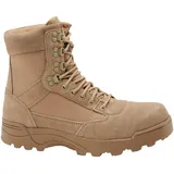 Brandit Textil Brandit Tactical STIEFEL COYOTE 9-LOCH ARMY TREKKING OUTDOOR BOOT ARBEITSSTIEFEL, Größe:46