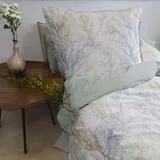 Fleuresse Mako-Satin Bettwäsche Bed Art S Ashford beige 240x220 cm + 2x 80x80 cm - beige;grau