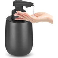 Seifenspender Automatisch Elektrischer Automatic Soap Dispenser Mit Sensor No Touch Sensor Automatischer Seifenspender FüR Bad,KüChe,BüRo Grau