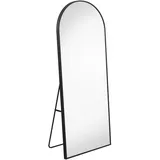 Bpkadhy Standspiegel, Schwarz, Glas, 53x173x2 cm, Spiegel, Standspiegel