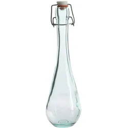 Glasflasche mit Bügelverschluss Recyclingglas 325ml Vorratsflasche