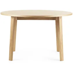 Normann Copenhagen - Slice Esstisch Ø 120 cm, eiche