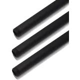 Temperguss Rohr 30 cm DIY Fitting für Möbel Kleiderstange Industrial Design 3/4 Zoll Wasserrohr Schwarz Kleiderschrank