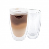 axentia Latte-Macchiato-Glas Iso-Glas, 2er-Set, doppelw.ca. 450 ml 133933