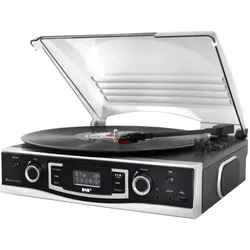 Soundmaster Plattenspieler/DAB+Radio PL590SW sw