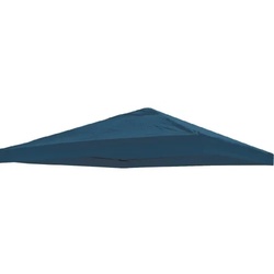 Lex Ersatzdach Pavillon universell Pavillon 3x3m wasserdicht Garten Party Luft-Luke blau : Blau
