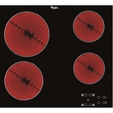 Whirlpool AKT 8090/NE hobs Kochfeld, Glaskeramik, Touchbedienung, 6200 W