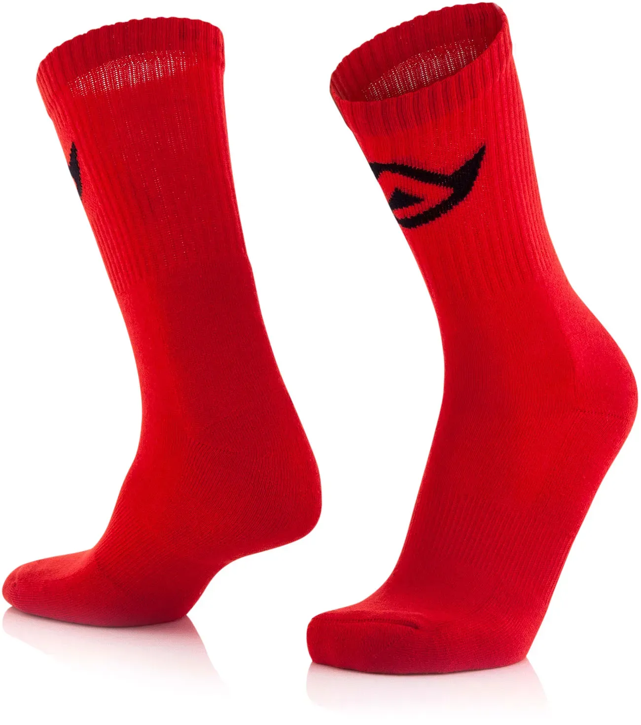 Acerbis Cotton, chaussettes - Rouge - XXL