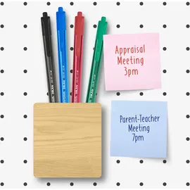 Paper Mate Papermate InkJoy 100 RT Kugelschreiber Blau Mittel 0.8 mm 100 Stück