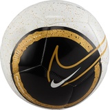 Nike Ball Nk Phantom - Ho23, White/Black/Gold/Gold, 5
