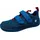 Affenzahn Knit Happy Shark Klettschuh Blau - Blau - 31