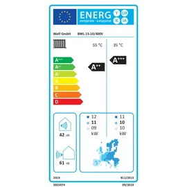 WOLF-Garten BWL-1S-10 Luft/Wasser-Wärmepumpe 10 kW
