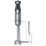 Arendo Edelstahl Pürierstab mit Messbecher Handmixer - Stabmixer - stufenlose Regelung