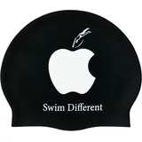 Silikonbadekappe Apple | Schwimmkappe | Bademütze | Badekappe | Bademütze | Badekappe | Kunst und Schwimmen