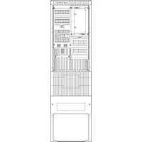ABN Zähleranschlusssäule 1 ZP, APZ, 5pol HLAK 25qmm, IP54