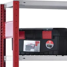 Schulte Lagertechnik Schulte Zusatz-Fachboden MULTIplus150 1000 x 600 verzinkt inkl. 4 Fachbodenträgern