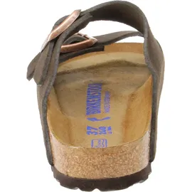 Birkenstock Arizona Bs Veloursleder schmal mocca 41