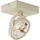 QAZQA Moderne Deckenleuchte 2 G9 rund Aluminium beige