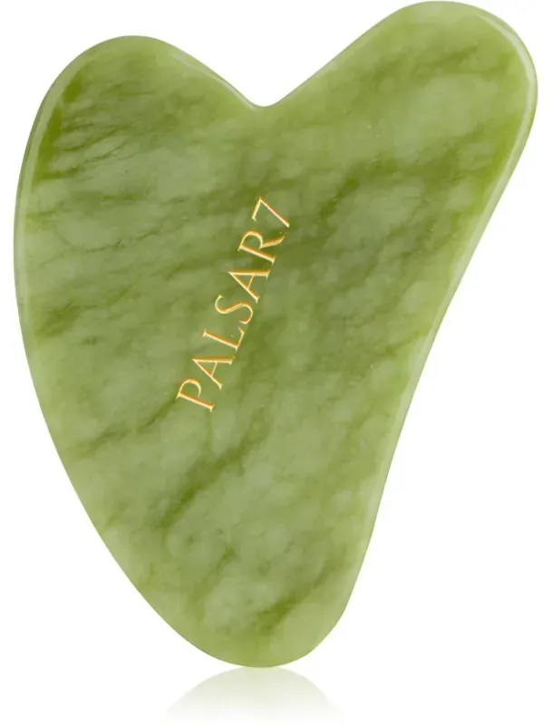 PALSAR7 Guasha Green Xiuyan Jade Massage Hilfsmittel für das Gesicht 1 St.