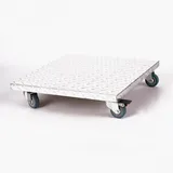 Szagato Rollbrett Aluminium 40x40 cm silberfarben