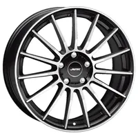 Autec Lamera 7,5 x 17 5 x 114 ET45 Schwarz Matt Poliert