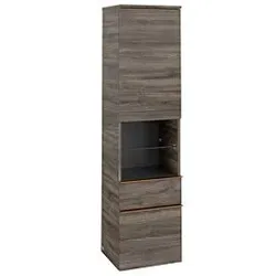 Villeroy und Boch Venticello Hochschrank A95215RK 40,4x154,6x37,2cm, rechts, Griff Copper, Stone Oak