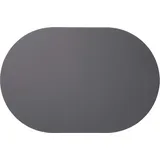 Asa Selection leather optic Tischset oval, basalt