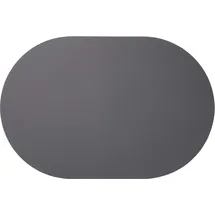 Asa Selection leather optic Tischset oval, basalt