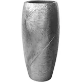 Vivanno Bodenvase Royal, Silber Schwarz 73 cm Solissilber