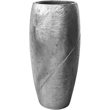 Vivanno Bodenvase Royal, Silber Schwarz 73 cm Solissilber