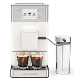 KitchenAid Kaffeevollautomat KF4 mit Iced Coffee-Funktion 5KES8454EPL Porcelain white