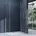 Rav04 Eck-Duschkabine rechts 90 x 100 cm transparent Klarglas 90x190