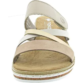 Rieker Damen Sandalen für Damen, beige, 39
