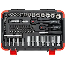 VIGOR V2470N Werkzeugkoffer 92-tlg. grau
